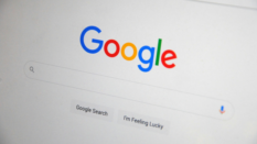 Google search screen