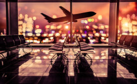 Airport at Sunset